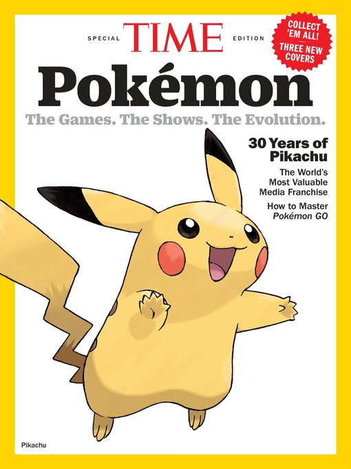 Cover image for TIME Pokémon: 30 Years 